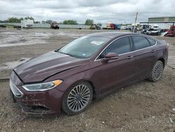 Ford salvage cars for sale: 2018 Ford Fusion SE