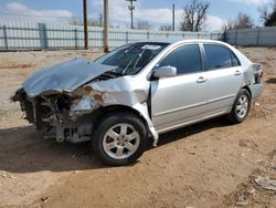 Salvage cars for sale from Copart Oklahoma City, OK: 2005 Toyota Corolla CE