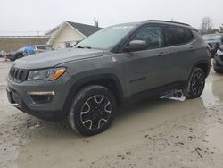 Jeep salvage cars for sale: 2020 Jeep Compass Trailhawk