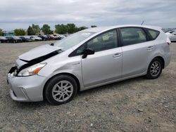 Salvage cars for sale from Copart Sacramento, CA: 2014 Toyota Prius V