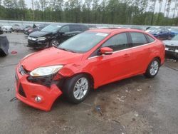 Vehiculos salvage en venta de Copart Harleyville, SC: 2012 Ford Focus SEL