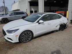 Salvage cars for sale from Copart Blaine, MN: 2023 Hyundai Sonata Limited