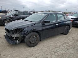 Vehiculos salvage en venta de Copart Indianapolis, IN: 2016 Nissan Sentra S