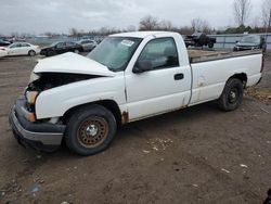 Salvage cars for sale from Copart Ontario Auction, ON: 2007 Chevrolet Silverado C1500 Classic