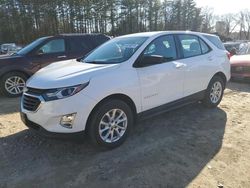 Salvage cars for sale from Copart North Billerica, MA: 2018 Chevrolet Equinox LS