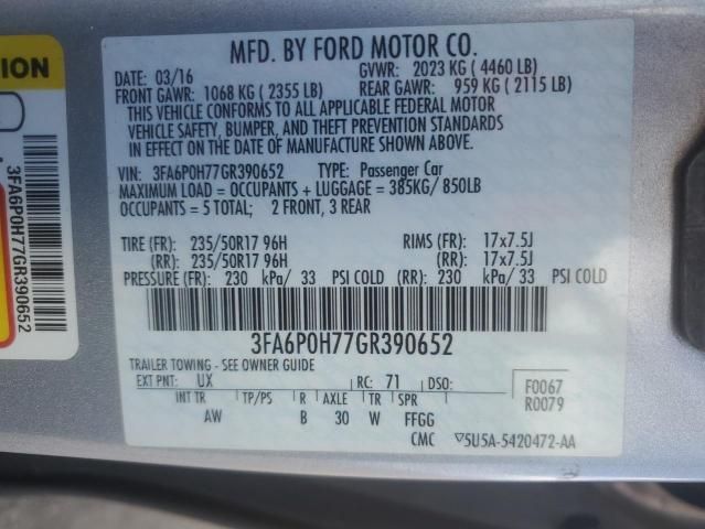 2016 Ford Fusion SE