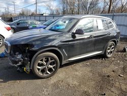 Salvage cars for sale from Copart New Britain, CT: 2022 BMW X3 XDRIVE30I