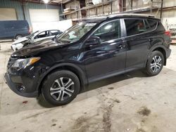 Salvage cars for sale at Eldridge, IA auction: 2015 Toyota Rav4 LE