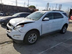 Salvage cars for sale from Copart Wilmington, CA: 2016 Chevrolet Equinox LT