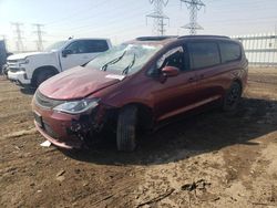 Salvage cars for sale at Elgin, IL auction: 2019 Chrysler Pacifica Touring L Plus