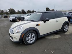Salvage cars for sale at Martinez, CA auction: 2013 Mini Cooper