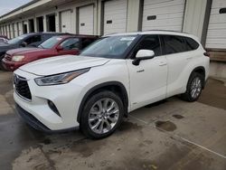 Salvage cars for sale at Lawrenceburg, KY auction: 2021 Toyota Highlander Hybrid Limited