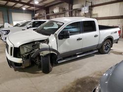 Salvage cars for sale at Eldridge, IA auction: 2018 Nissan Titan SV