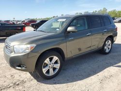 Toyota Highlander salvage cars for sale: 2010 Toyota Highlander Limited