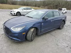 Salvage cars for sale at Cartersville, GA auction: 2020 Hyundai Sonata SEL Plus