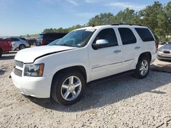 Salvage cars for sale from Copart Houston, TX: 2013 Chevrolet Tahoe C1500 LTZ