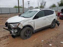 Salvage cars for sale at Oklahoma City, OK auction: 2016 Toyota Rav4 LE