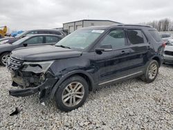 Ford salvage cars for sale: 2017 Ford Explorer XLT