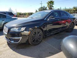 Lincoln MKZ salvage cars for sale: 2018 Lincoln MKZ Hybrid Reserve