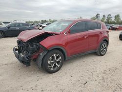 Salvage cars for sale at Houston, TX auction: 2020 KIA Sportage LX