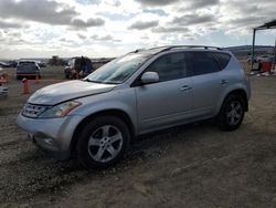 Nissan Murano SL salvage cars for sale: 2005 Nissan Murano SL