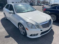 Mercedes-Benz salvage cars for sale: 2010 Mercedes-Benz E 350 4matic