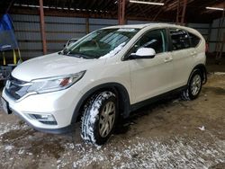 Salvage cars for sale from Copart Bowmanville, ON: 2015 Honda CR-V EX