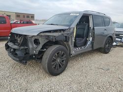 Vehiculos salvage en venta de Copart Kansas City, KS: 2017 Nissan Armada Platinum