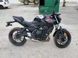 Salvage Motorcycles with No Bids Yet For Sale at auction: 2023 Kawasaki ER650 P