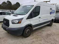 Salvage trucks for sale at Hampton, VA auction: 2017 Ford Transit T-250