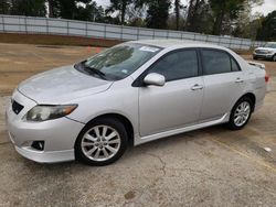 Salvage cars for sale from Copart Longview, TX: 2009 Toyota Corolla Base