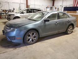 Salvage cars for sale at Billings, MT auction: 2012 Ford Fusion SE