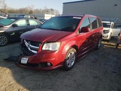 Vehiculos salvage en venta de Copart Spartanburg, SC: 2011 Dodge Grand Caravan Crew