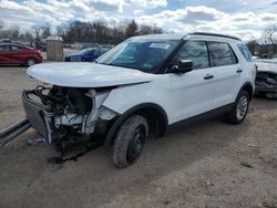 Salvage cars for sale from Copart Chalfont, PA: 2017 Ford Explorer