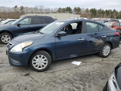 Salvage cars for sale at Exeter, RI auction: 2017 Nissan Versa S
