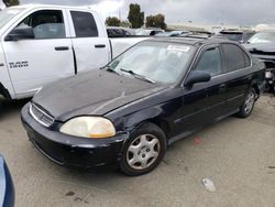 Salvage cars for sale from Copart Martinez, CA: 1998 Honda Civic EX