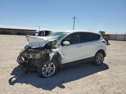 Salvage cars for sale from Copart Andrews, TX: 2017 Ford Escape SE