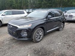 2020 Hyundai Santa FE SEL en venta en Graham, WA