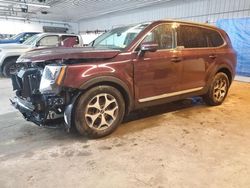 Salvage cars for sale from Copart Candia, NH: 2020 KIA Telluride EX