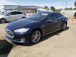 Salvage cars for sale at San Diego, CA auction: 2013 Tesla Model S