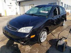 Ford Focus ZX5 salvage cars for sale: 2007 Ford Focus ZX5