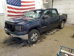 Salvage trucks for sale at Lyman, ME auction: 2008 GMC Sierra K1500