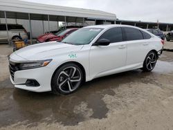 Salvage cars for sale at Fresno, CA auction: 2021 Honda Accord Sport