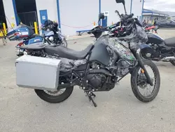 Motos salvage para piezas a la venta en subasta: 2018 Kawasaki KL650 E