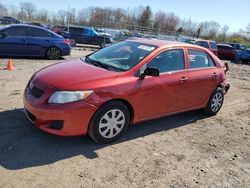 Salvage cars for sale from Copart Chalfont, PA: 2009 Toyota Corolla Base