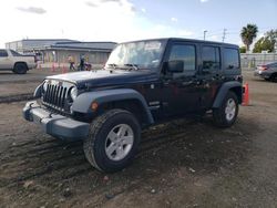 Flood-damaged cars for sale at auction: 2018 Jeep Wrangler Unlimited Sport