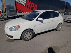 Hyundai Accent salvage cars for sale: 2010 Hyundai Accent Blue