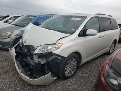 Salvage cars for sale from Copart Houston, TX: 2016 Toyota Sienna XLE