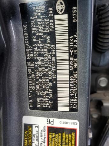 2012 Toyota Camry Base