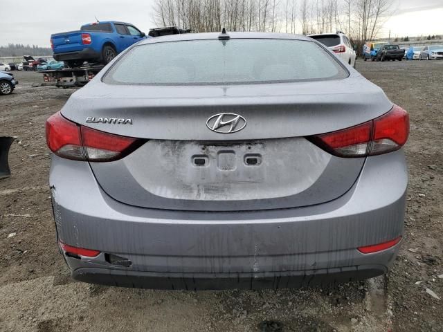 2016 Hyundai Elantra SE